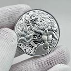 Samoa. 2 Tala 2025 – Mermaid & Pearl – 1 oz Silver Coin –, Postzegels en Munten, Munten | Europa | Niet-Euromunten