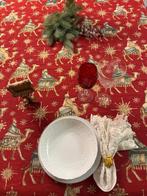 san Leucio - Grote kersttafelkleed Gobelin tapijt met de, Nieuw