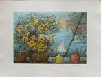 Michele Cascella (1892-1989) - Fiori a Portofino