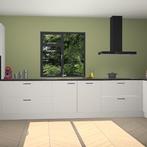 Zijdegrijze keuken Lille 53711, Verzenden, Nieuw