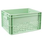 Fast Rider Kunststof Fietskrat Medium  25 liter Mint, Verzenden, Nieuw