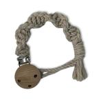 Macramé Speenkoord Spiral - Beige - Katoen - Macramé -, Ophalen of Verzenden, Nieuw