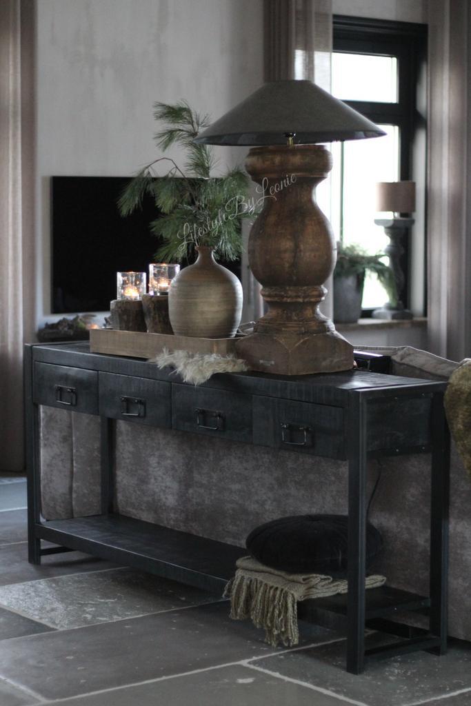 Aura Peeperkorn baluster lamp Wood XXL, Huis en Inrichting, Lampen | Overige, Nieuw, Ophalen of Verzenden