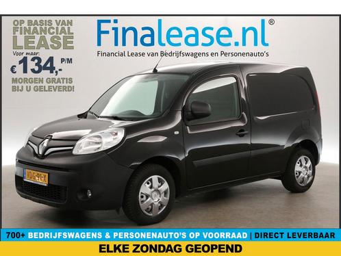 Renault Kangoo 1.5 Blue dCi L1H1 Airco Carplay Cruise €134pm, Auto's, Bestelauto's, Lease, Handgeschakeld, Diesel, Renault, Zwart