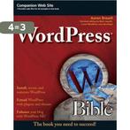 Wordpress Bible 9780470568132 Aaron Brazell, Verzenden, Gelezen, Aaron Brazell