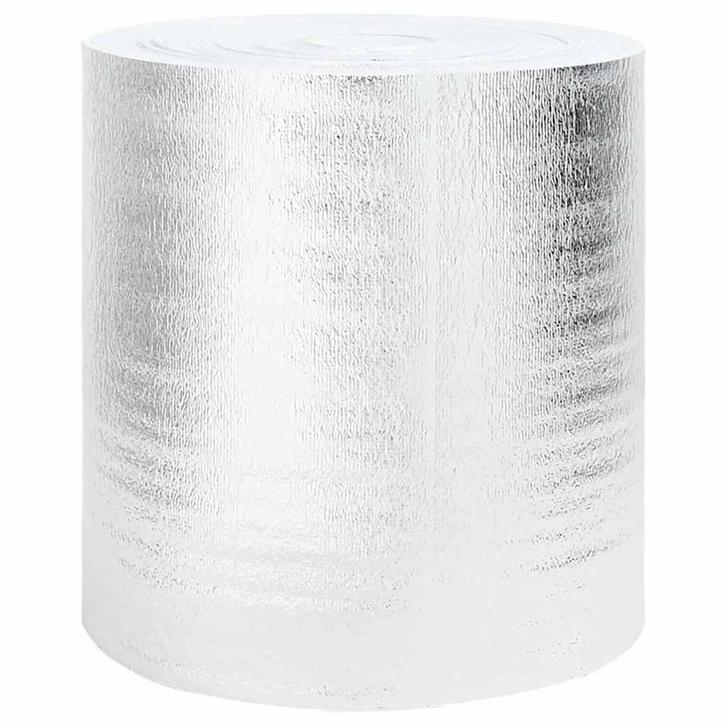 vidaXL Radiatorfolie Zilver 0,5 x 25 m Aluminium, Doe-het-zelf en Verbouw, Verwarming en Radiatoren, Nieuw, Verzenden