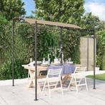 vidaXL Luifel 2x2,3 m 180 g/m² stof en staal taupe, Tuin en Terras, Verzenden, Nieuw