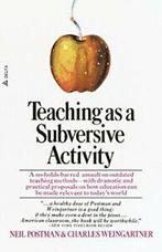Teaching as a Subversive Activity (Delta Book). Postman, Boeken, Studieboeken en Cursussen, Zo goed als nieuw, Verzenden, Neil Postman