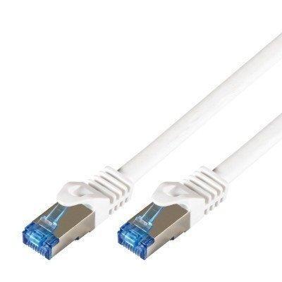 Cat7 7.5M Wit SSTP/PiMF halogeenvrij patchkabel, Computers en Software, Pc- en Netwerkkabels, Nieuw, Ophalen of Verzenden