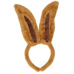 Hazen/konijnen oren donkerbruin - Feesthoeden overig, Verzenden, Nieuw
