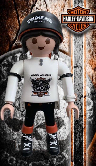 Playmobil - Playmobil XXL HARLEY DAVIDSON custom by WASE ART, Antiek en Kunst, Antiek | Overige Antiek