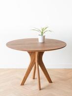 Ronde eikenhouten eettafel | tafel | eiken | Vavivo, Rond, Nieuw, Ophalen of Verzenden, Modern