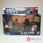 Star Wars - The Clone Wars Sith Speeder met Darth Maul, Verzamelen, Verzenden, Zo goed als nieuw, Actiefiguurtje