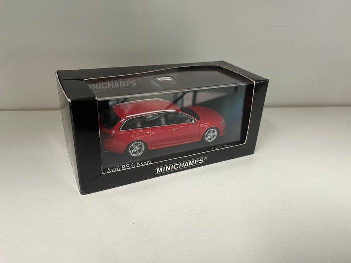 Minichamps 1:43 - Modelauto - Audi RS6 A6 Avant - 1/1728, Hobby en Vrije tijd, Modelauto's | 1:5 tot 1:12
