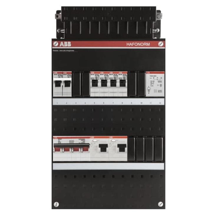 ABB busboard groepenkast 3 fase 4 groepen + kookgroep +, Doe-het-zelf en Verbouw, Elektra en Kabels, Nieuw, Ophalen of Verzenden