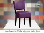 Leren eetkamerstoel Rest, Huis en Inrichting, Stoelen, Eigentijds, Modern, Nieuw, Leer, Ophalen of Verzenden