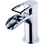 Xellanz Alegra Wastafelkraan Waterval met Clickwaste -, Doe-het-zelf en Verbouw, Sanitair, Ophalen of Verzenden, Nieuw