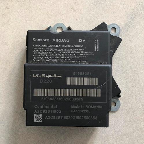 Fiat 500 SRS Airbag module 51968381 A2C92611602, Auto-onderdelen, Elektronica en Kabels, Gereviseerd, 3 maanden garantie, Fiat