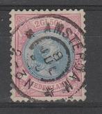 Postzegel Ned 1893 Wilhelmina Hangend H NR.47gebruikt (1379), Postzegels en Munten, Verzenden, T/m 1940, Gestempeld