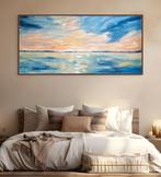 Irina Morisch - Magical place II- abstract seascape XXL-, Antiek en Kunst