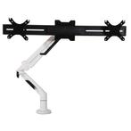 Monitorarm Clearview voor 2 schermen Wit (Nieuw), Ophalen, Nieuw in verpakking