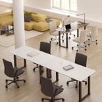 Zit sta bureau - Elektrisch - Verstelbaar - Bureauframe - Zw, Verzenden, Zo goed als nieuw