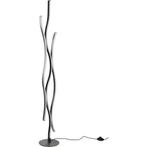 Vloerlamp - Dimbaar - 1-lichts - Chroom, Huis en Inrichting, Lampen | Vloerlampen, Ophalen of Verzenden, Nieuw, Metaal, 100 tot 150 cm