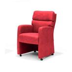 Eetkamerstoel Comfy - eetkamerstoelen - Rood, Huis en Inrichting, Stoelen, Nieuw, Stof, Rood