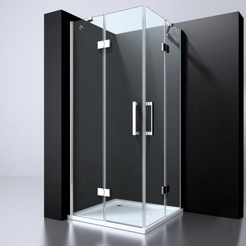 Douchecabine Best Design Erico Hoekinstap 90x90x195 cm NANO, Doe-het-zelf en Verbouw, Sanitair, Douche, Nieuw, Chroom, Ophalen of Verzenden