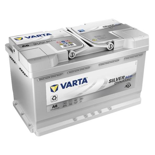 Varta Auto accu 12 volt 80 Ah Silver Dynamic AGM type A6 /, Auto-onderdelen, Accu's en Toebehoren, Nieuw, Ophalen of Verzenden