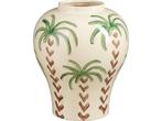 Mica Decorations Paradiso Vaas - H32 x Ø26 cm - Keramiek -, Huis en Inrichting, Woonaccessoires | Overige, Verzenden, Nieuw