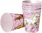 Paarden Bekers 200ml 8st, Verzenden, Nieuw