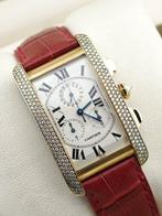Cartier - Tank Américaine - Custom Diamonds - 1730 - Heren -, Sieraden, Tassen en Uiterlijk, Horloges | Heren, Nieuw