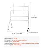 Mobiele TV-standaard met wielen voor thuis en kantoor, Verzenden, Nieuw