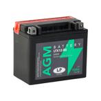 Landport (LP) LTX12-BS 12 volt 10,0 ah AGM motor accu (51012, Motoren, Ophalen of Verzenden, Nieuw