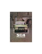 1980 PEUGEOT 504 BREAK BROCHURE NEDERLANDS, Nieuw, Peugeot, Author