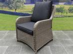 Bilbao hoek dining loungeset 8-delig verstelbaar grijs, Tuin en Terras, Tuinsets en Loungesets, Ophalen of Verzenden, Nieuw, Wicker