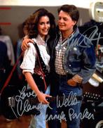 Back to the Future - Double signed by Michael J. Fox (Marty), Nieuw