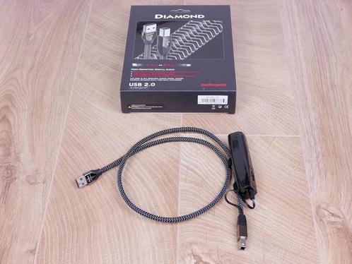 AudioQuest Diamond silver highend audio USB cable (type A to, Audio, Tv en Foto, Audiokabels en Televisiekabels, Overige kabels
