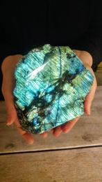 labradoriet Goud + Turquoise kleuren - Hoogte: 15 cm -, Nieuw