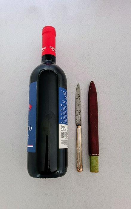 240 Years Old - Fruitmes - Goud, parelmoer, Antiek en Kunst, Antiek | Goud en Zilver