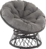 Tweedekans | tectake® - Wicker papasan fauteuil Gargano, Huis en Inrichting, Stoelen, Ophalen of Verzenden, Zo goed als nieuw