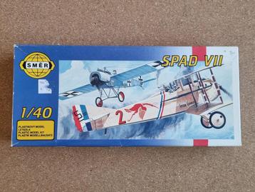 Smr 0824 Spad S.VII 1:40 (decals ontbreken) beschikbaar voor biedingen