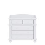 Born Lucky Commode Bristol Wit, Kinderen en Baby's, Kinderkamer | Commodes en Kasten, Ophalen of Verzenden, Nieuw