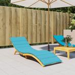 vidaXL Ligbedkussen oxford stof turquoise, Huis en Inrichting, Woonaccessoires | Kussens, Verzenden, Nieuw