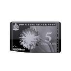 100 gram zilveren muntbaar Silvernote 2022 of 2023, Verzenden