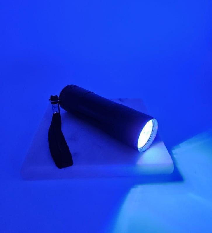 UV Led zaklamp, Huis en Inrichting, Lampen | Overige, Ophalen of Verzenden