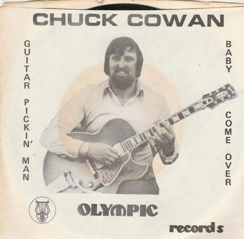 Chuck Cowan - Guitar Pickin Man + Baby Come Over (Vinyls..., Cd's en Dvd's, Vinyl Singles, Verzenden