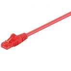 Netwerkkabel | Cat6 U/UTP | 0.25 meter (Rood), Computers en Software, Pc- en Netwerkkabels, Verzenden, Nieuw