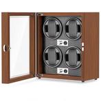 Watchwinder - Horloge doos - Horloge winder - Bruin - Olvy, Verzenden, Zo goed als nieuw